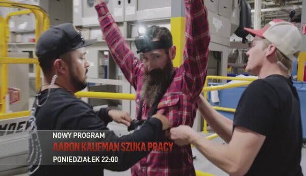 Aaron Kaufman szuka pracy